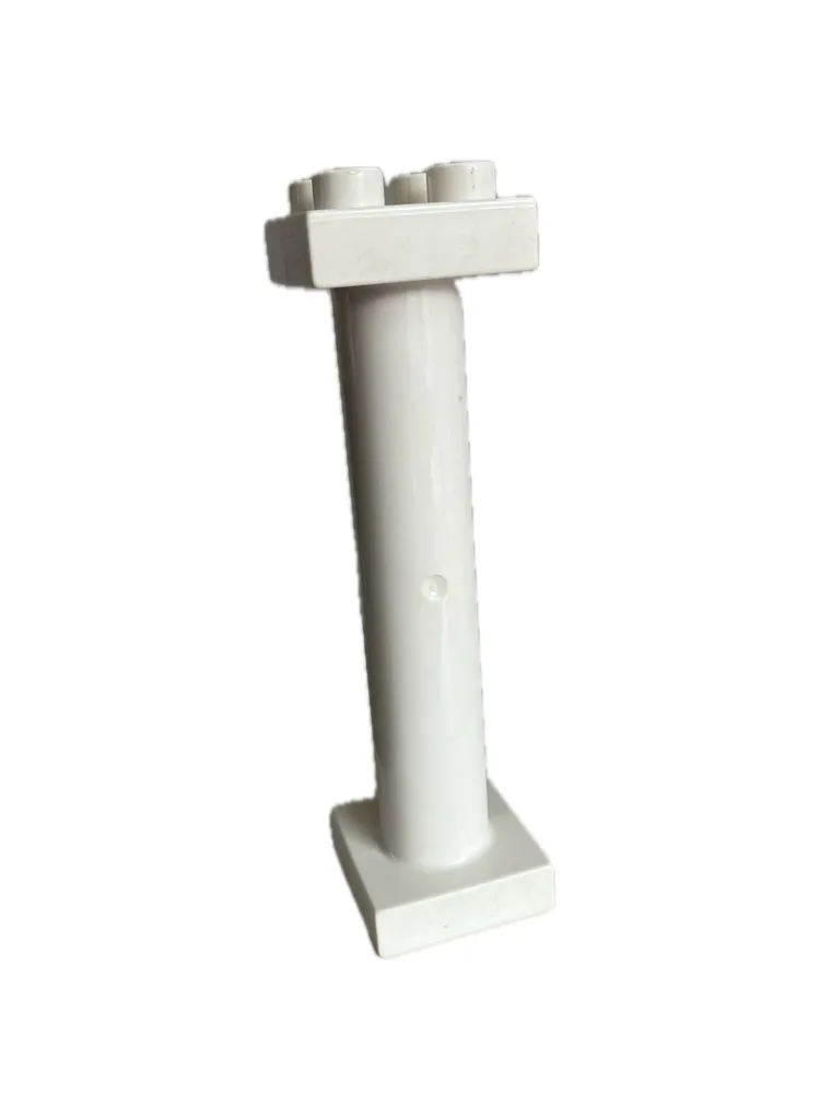Lego Duplo sloup, sloupek bílý